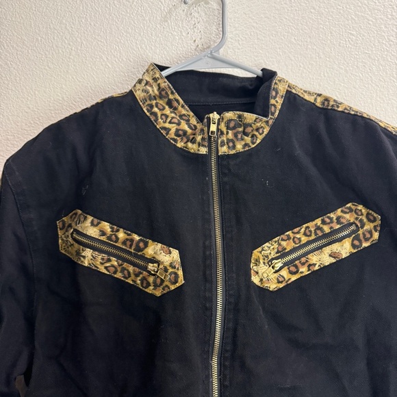 Awina Vintage Leopard Jacket Y2K - Picture 2 of 9